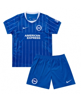 Billige Fotballdrakt Brighton Replika Hjemmedraktsett Barn 2026-27 Kortermet (med bukser)